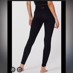 L'URV Black Moto Leggings